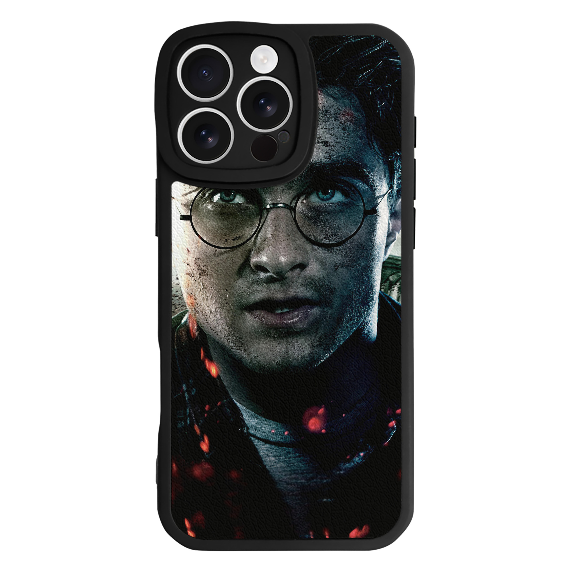 （画像用） Harry Potter ハリー・ポッターシリーズ 【iPhone 16シリーズ対応】シリコンスマホケース（レザー調） 材質：シリコン